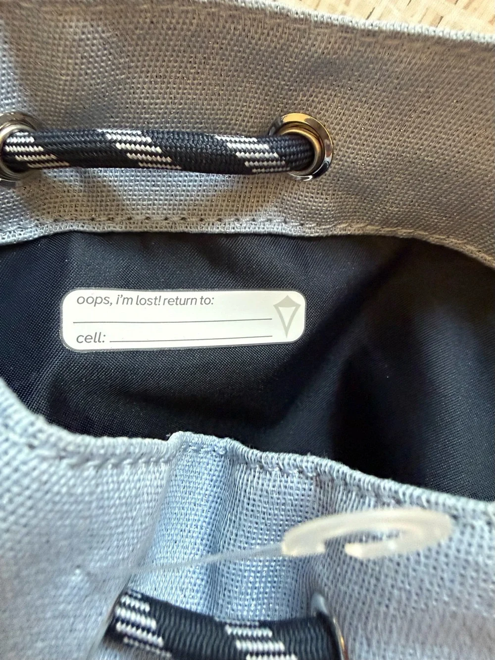 Ivivva by Lululemon blue Sal to Shine bucket bag sac Hard to Find